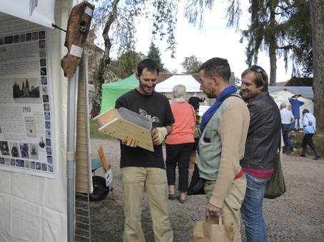 Présentation d'un gîte à chauves-souris © SHNA-OFAB