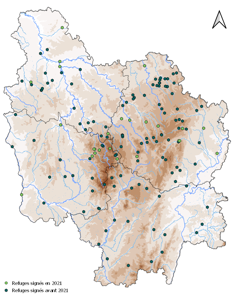 Cartographie des Refuges Chauves-Souris © BBF